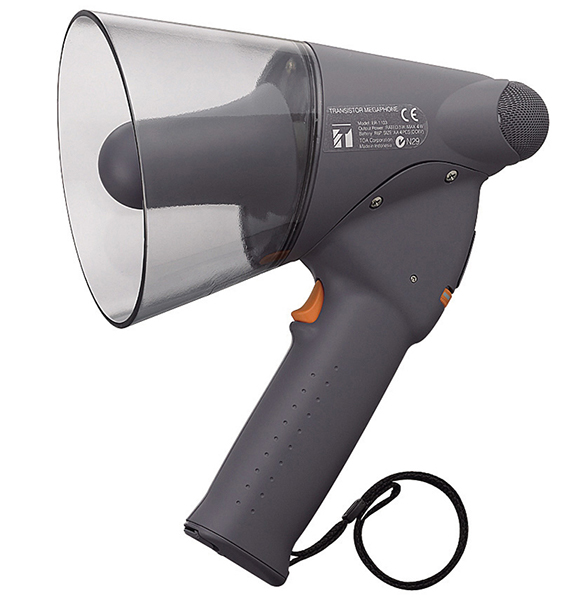 ER-1203 (10W max.) Splash-proof Hand Grip Type Megaphone