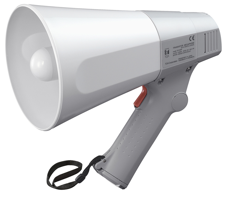 ER-520W (10W max.) Hand Grip Type Megaphone with Whistle