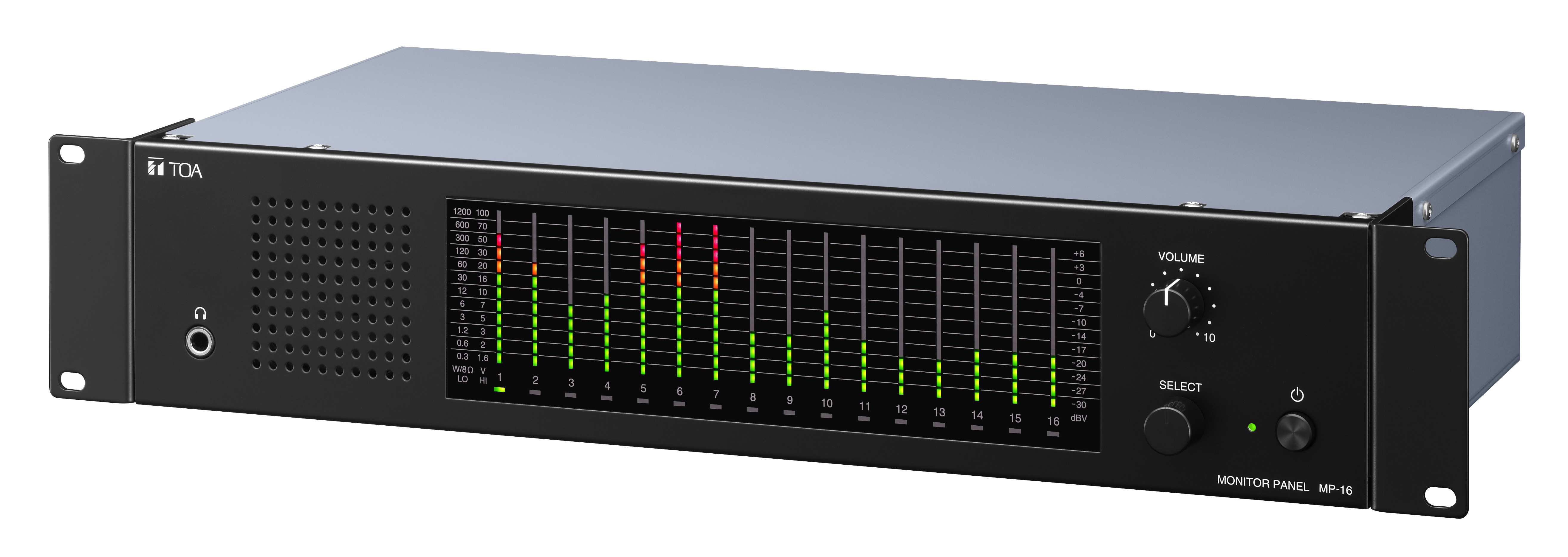 MP-16 16 Channel Audio Monitor Panel