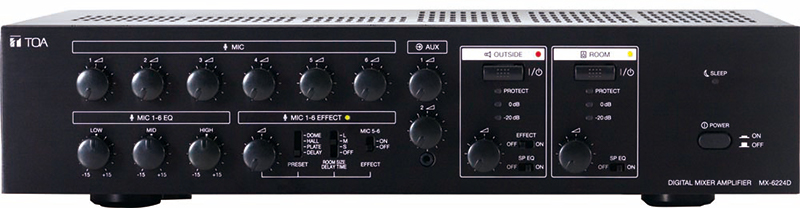 MX-6224D Digital Mixer Amplifier