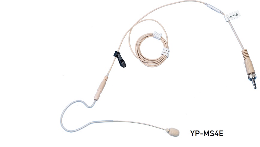 TOA Beige Color Headset Microphones and Ear Hook Microphones now available!